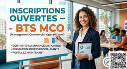 Bts management commercial et opérationnel Titre RN...